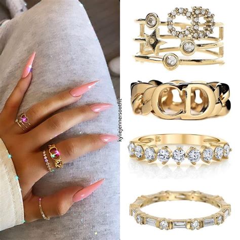 dior ring - kylie jenner|dior designer rings.